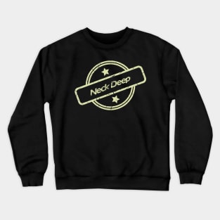 vintage neck deep band Crewneck Sweatshirt